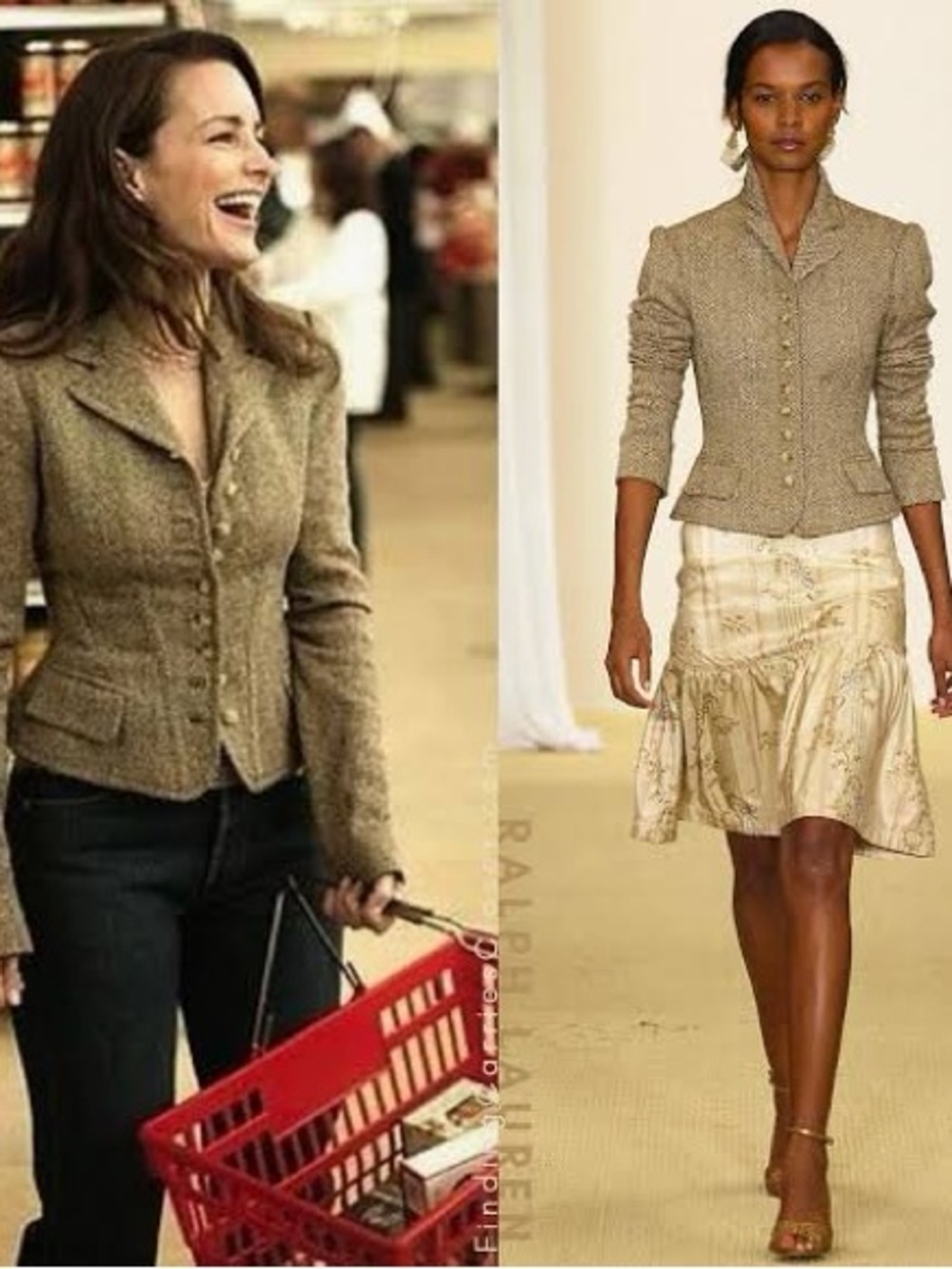Ralph Lauren Tweed Jacket as seen on Sex and the City!